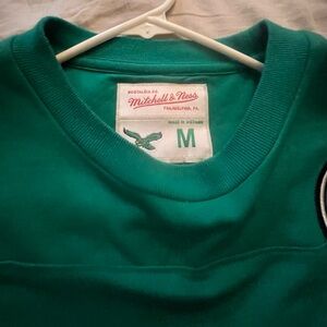 Kelly green throw back Reggie white sweat shirt jersey Medium